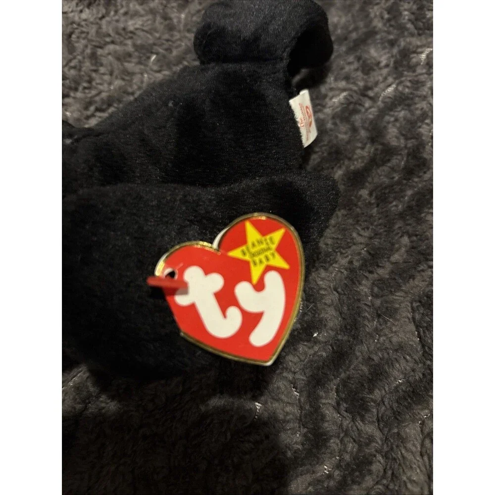 Lot of 3 TY Beenie Babies Fleece, Sammy, Baldy